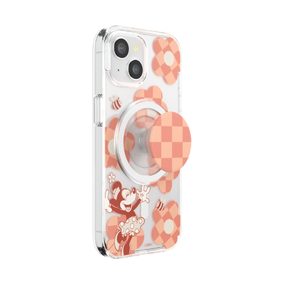 Secondary image for hover Minnie Checkered Flower — iPhone 15 for MagSafe