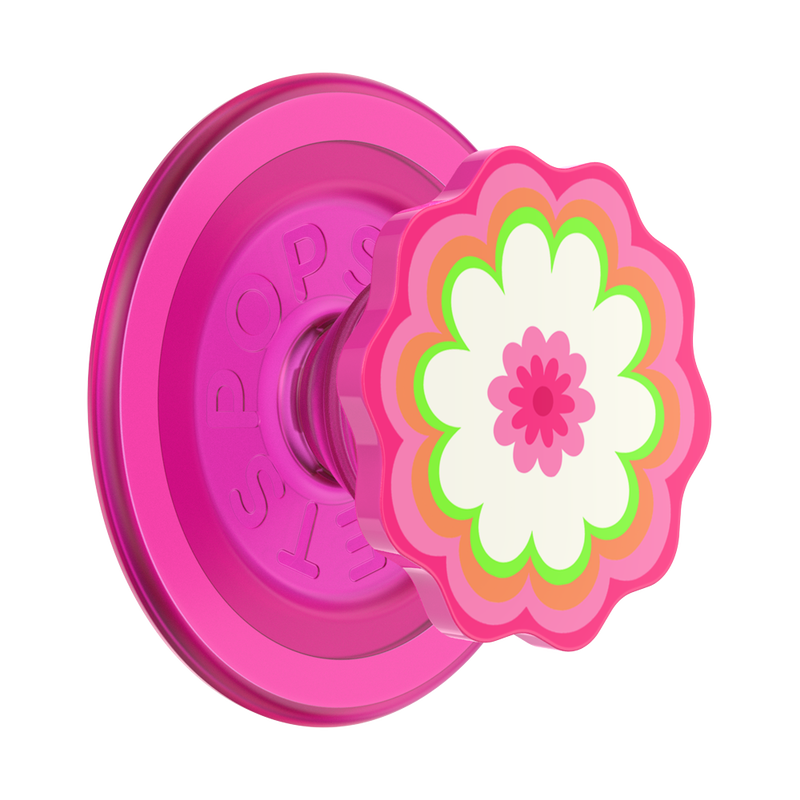 Molded Flower Kaleidoscope Pink — PopGrip for MagSafe image number 0